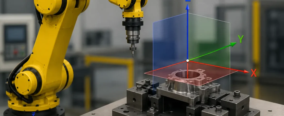Endüstriyel robot programlamasında User Frame koordinat sistemi örneği
